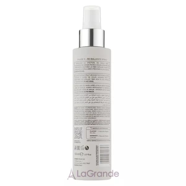 Emmebi Italia Zer035 3 Phase Re-Balance Spray pH 4.0 ��������� ����� ��� �������� ������� ������� 