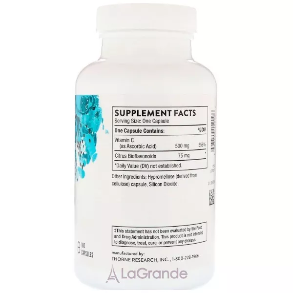 Thorne Research Vitamin C With Flavonoids ������� C � ������������ � ��������