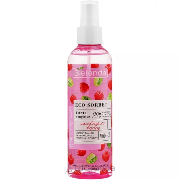 Bielenda Eco Sorbet Moisturizing & Soothing Face Toner �����-����� ��� ���� � ���������� ������
