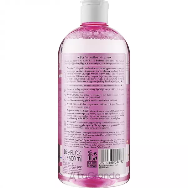 Bielenda Eco Sorbet Moisturizing & Soothing Micellar Water ����������� ���� � ���������� ������