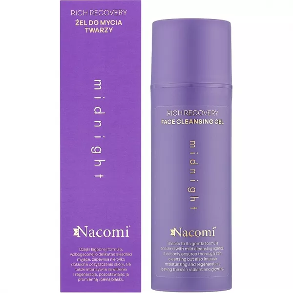 Nacomi Rich Recovery Midnight Face Cleansing Gel ��������� ���� ��� ����