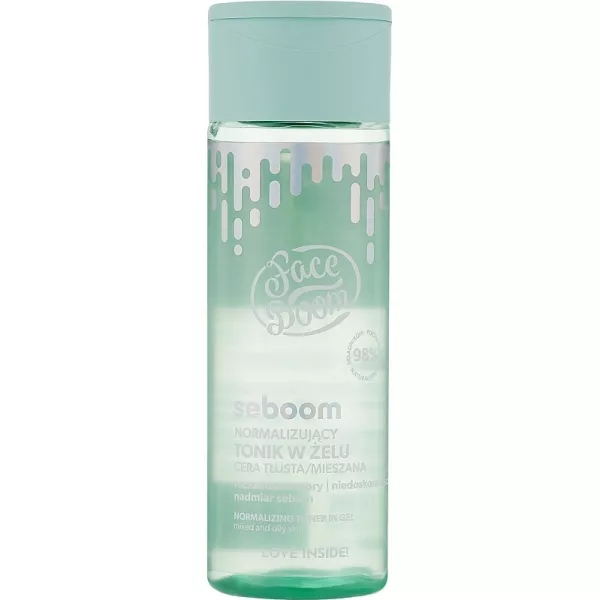 Face Boom Seboom Normalising Face Gel Toner ������������� ����-����� ��� ����