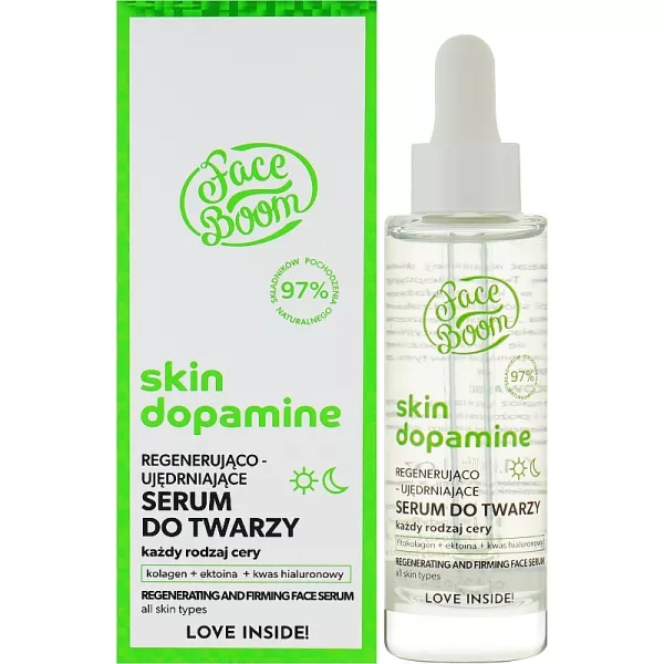 Face Boom Skin Dopamine Regenerating And Firming Face Serum �������������� � ����������� ��������� ��� ����