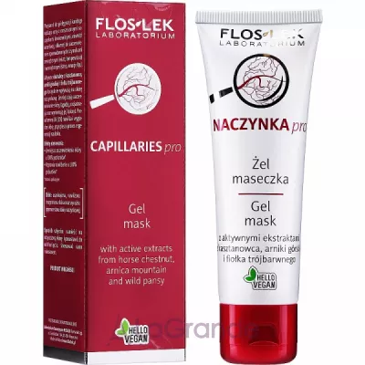 Floslek Dilated Capillaries Line Gel Mask -   