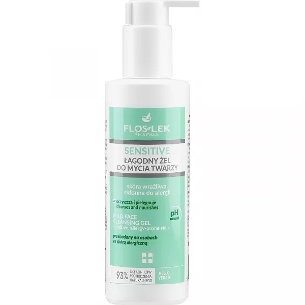 Floslek Sensetive Skin Face Cleansing Gel ���� ��� �������