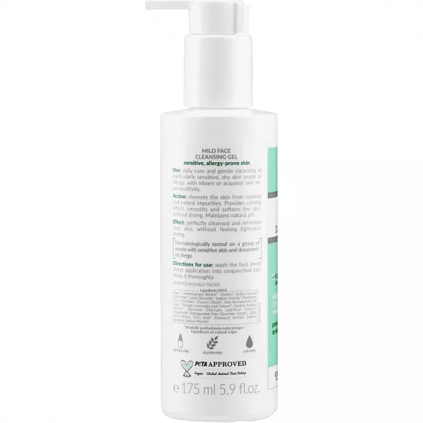 Floslek Sensetive Skin Face Cleansing Gel ���� ��� �������