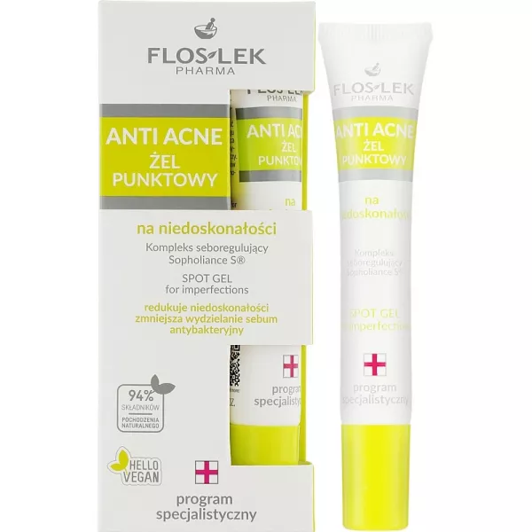 Floslek Anti Acne Antibacterial Intense Gel ���� ��������� 