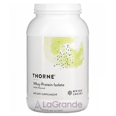 Thorne Research Whey Protein Isolate Vanilla      