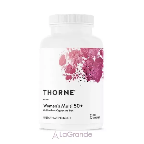 Thorne Research Women's Multi 50+ �������������� ��� ������ 50+  � ��������