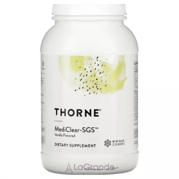 Thorne Research MediClear-SGS Vanilla ����������� ������� ��� ��������� ������ �� ������ ������