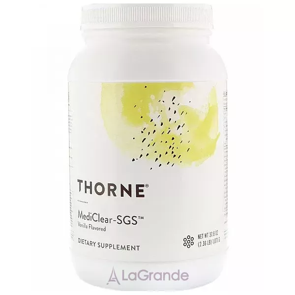 Thorne Research MediClear-SGS Vanilla ����������� ������� ��� ��������� ������ �� ������ ������