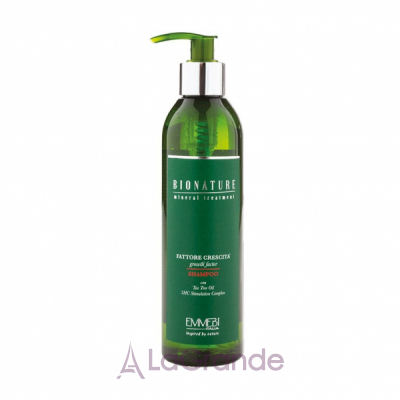 Emmebi Italia BioNature Mineral Treatment Growth Factor Shampoo    