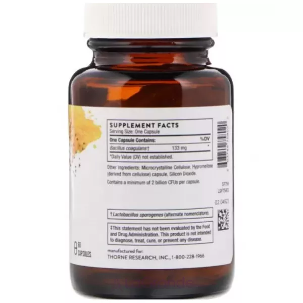 Thorne Research Bacillus Coagulans ��������� � ��������