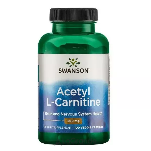 Swanson Acetyl L-Carnitine 500 mg ������ L-�������� 500 ��