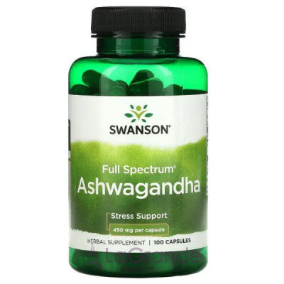 Swanson Ashwagandha 450 mg    450 