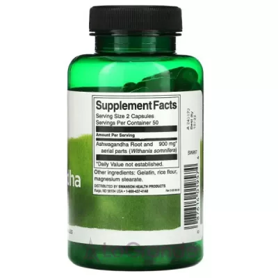 Swanson Ashwagandha 450 mg    450 