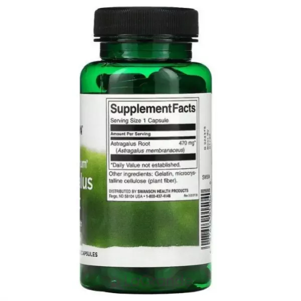 Swanson Astragalus Root 470 mg ������� ������� ��� �������� ������ ������� ����� ��������� 470 ��
