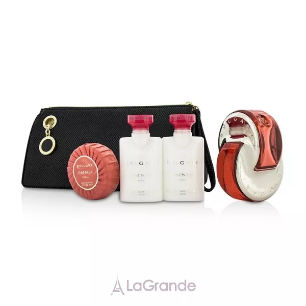 Bvlgari Omnia Coral ���� (�������� ���� 65 �� + ������� ��� ��� 2 ������� �� 40 �� + ���� 50 � + ����������)