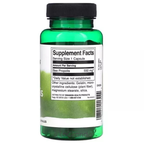 Swanson Bee Propolis 550 mg ������� 550 ��