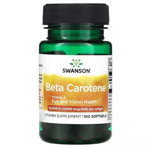 Swanson Beta-Carotene 10 000 �� (3 000 mcg) ���� - ������� (����� �) 10000 �� (3000 ���)