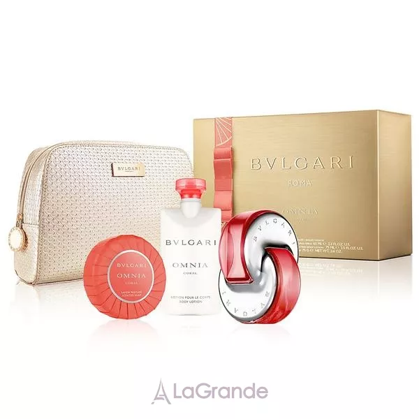 Bvlgari Omnia Coral ���� (�������� ���� 65 �� + ������� ��� ��� 75 �� + ���� 75 � + ����������)
