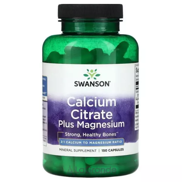 Swanson Calcium Citrate Plus Magnesium ������� ������� ������� ������ ���� ������