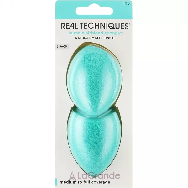 Real Techniques Miracle Airblend Duo ����� ������� ��� �������, 2 ��.