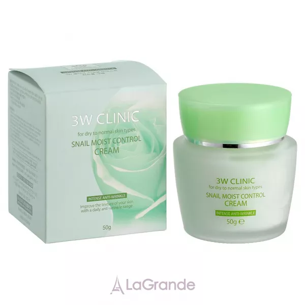 3W Clinic Snail Moist Control Cream �������������� ���� ��� ���� � ���������� ����� ������ (��������� �����)