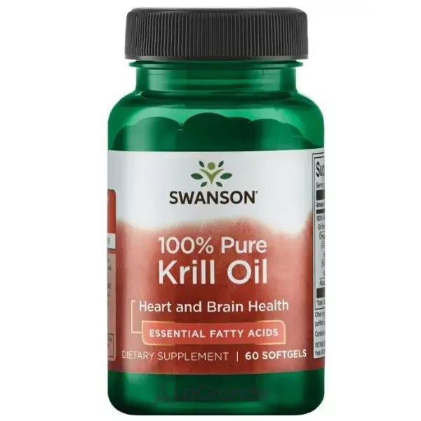 Swanson Pure Krill Oil ��� ����� 100%  500 ��