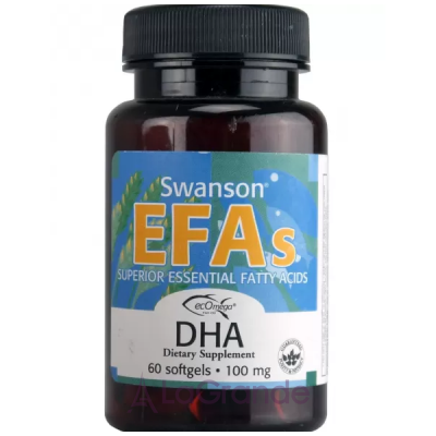 Swanson EcOmega Dha 100 mg     100 