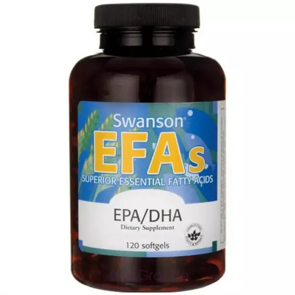 Swanson  EFA EPA/DHA 180/120 mg Lemon ���'���� ��� 180/120 �� �������� ����