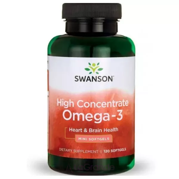 Swanson High Concentrate Omega-3 ������� ������� �����-3 ������ ������������