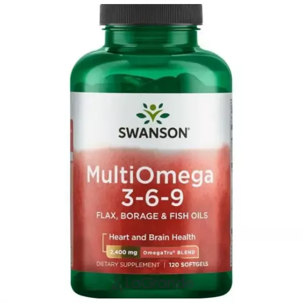 Swanson MultiOmega 3-6-9 2400 mg ������� ������� ����� 3-6-9 ��� �����, ������ �� ���� 2400 ��