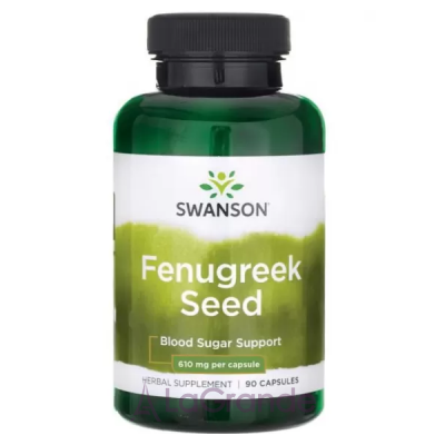 Swanson Fenugreek Seed 610 mg     610 