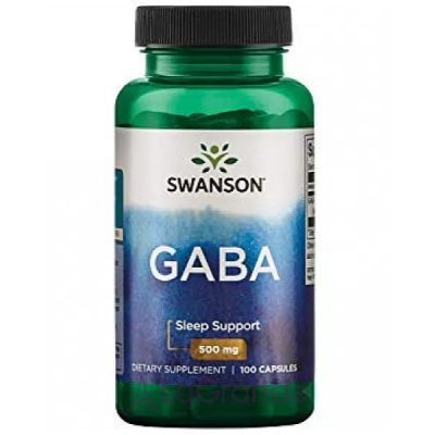 Swanson GABA 500 mg   