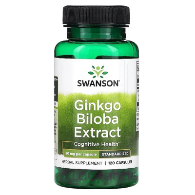 Swanson Ginkgo Biloba Extract 60 mg   