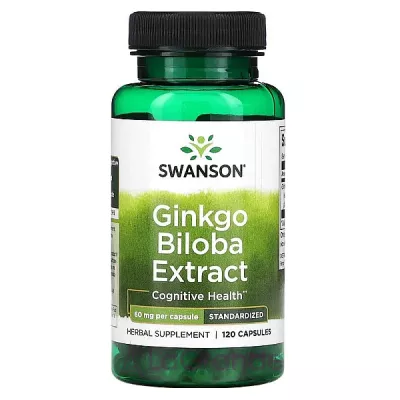 Swanson Ginkgo Biloba Extract 60 mg   