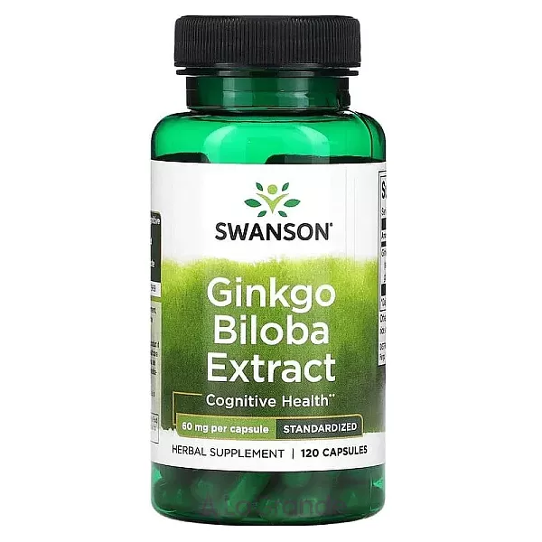 Swanson Ginkgo Biloba Extract 60 mg ������� ������� 