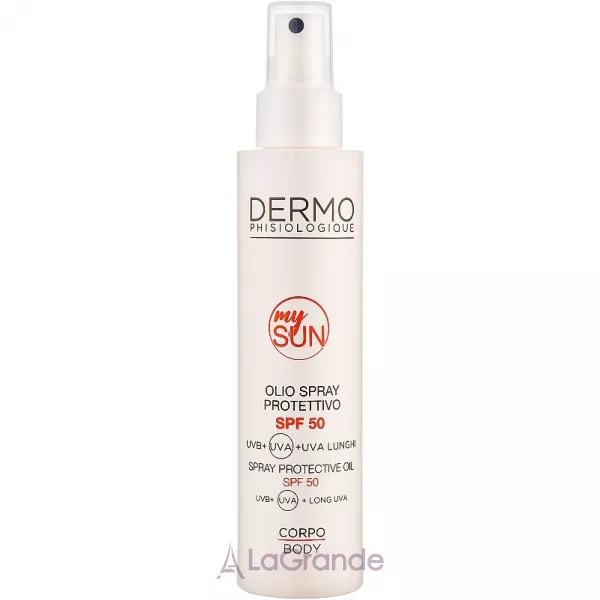 Dermophisiologique My Sun Spray Body Protection Oil SPF 50 ������������� ������ ����� ��� ��� � ������� �������� ������� ���� SPF 50