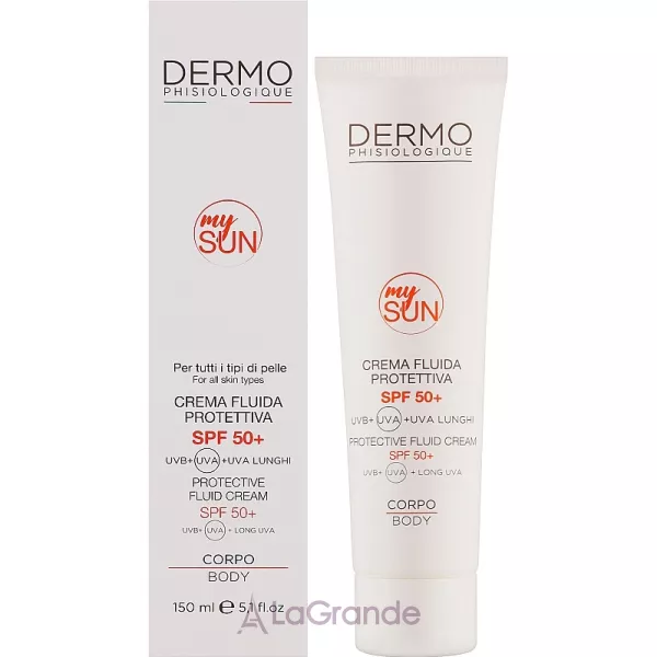 Dermophisiologique My Sun Protective Fluid Cream SPF 50+ �������� �������� ���� ��� ������ �� ��� SPF 50+