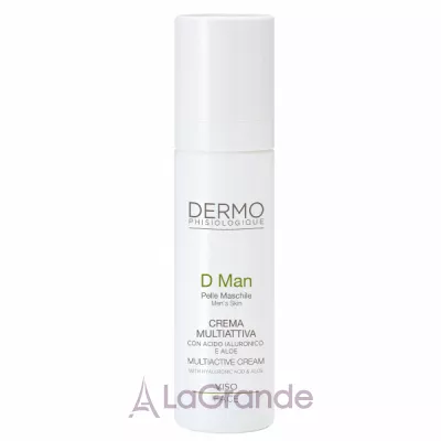 Dermophisiologique D Man Multiactive Cream With Hyaluronic Acid and Aloe       