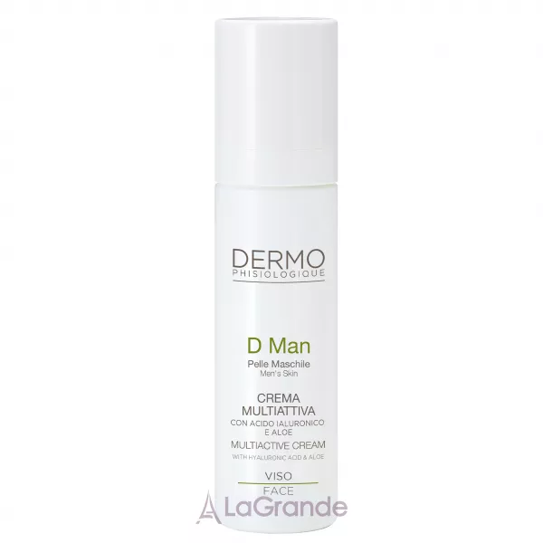 Dermophisiologique D Man Multiactive Cream With Hyaluronic Acid and Aloe �������������� ���� � ����������� �������� �� ����