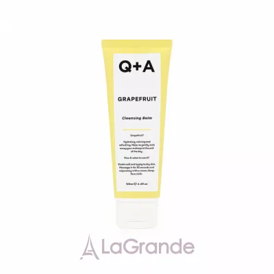 Q+A Grapefruit Cleansing Balm      