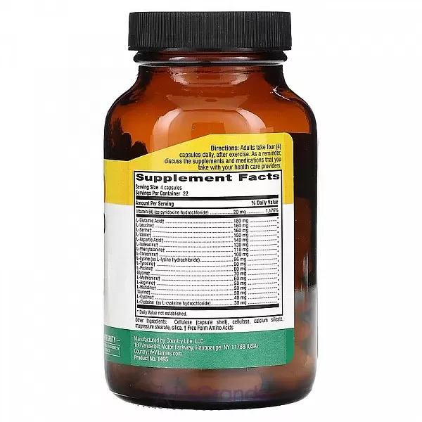Country Life Max-Amino �aps �������� ���������� � ������� B6