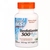 Doctor's Best Benfotiamine 300 with BenfoPure ������� ��� ����������� ���������� ����� ����������� ������� "�����������", 300 ��