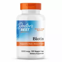 Doctor's Best Biotin 5000 mcg �������� ��� �������� �����, ���� � ������ "������", 5000 ���