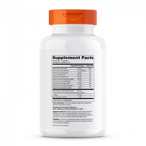 Doctor's Best Calcium Bone Maker Complex with MCHCal �������� ��� ������ � ��������