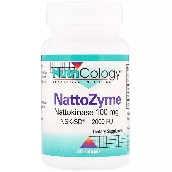 NutriCology NattoZyme 100 mg ������� �������  ��� ��������� ��������� �������������� 