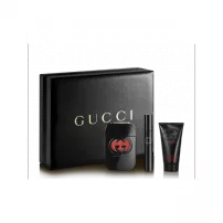 Gucci Guilty Black Pour Femme ����� (��������� ���� 75 �� + ������ ��� ���� 50 �� + ��������� 7,4 ��)