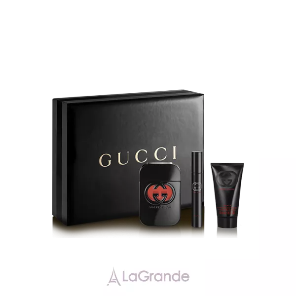 Gucci Guilty Black Pour Femme ���� (�������� ���� 75 �� + ������� ��� ��� 50 �� + �������� 7,4 ��)